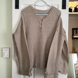 Drop Shoulder Sweater